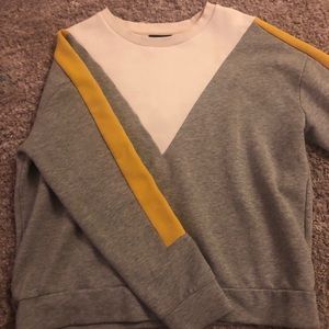 top shop athletic boxy crewneck